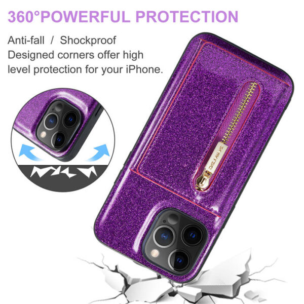 DG MING IPhone 12 Pro Max Magnetic 2 In 1 Wallet Case