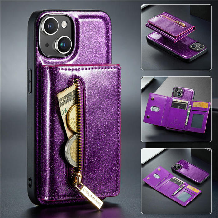 Dg Ming Iphone 14 Plus Magnetic 2 In 1 Wallet Case