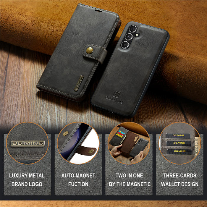 Dgming Samsung Galaxy S23 Fe Wallet Magnetic Case 1708